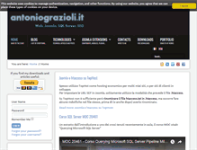 Tablet Screenshot of antoniograzioli.it